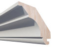 Bildis taklist 21 x 70 mm malt furu 